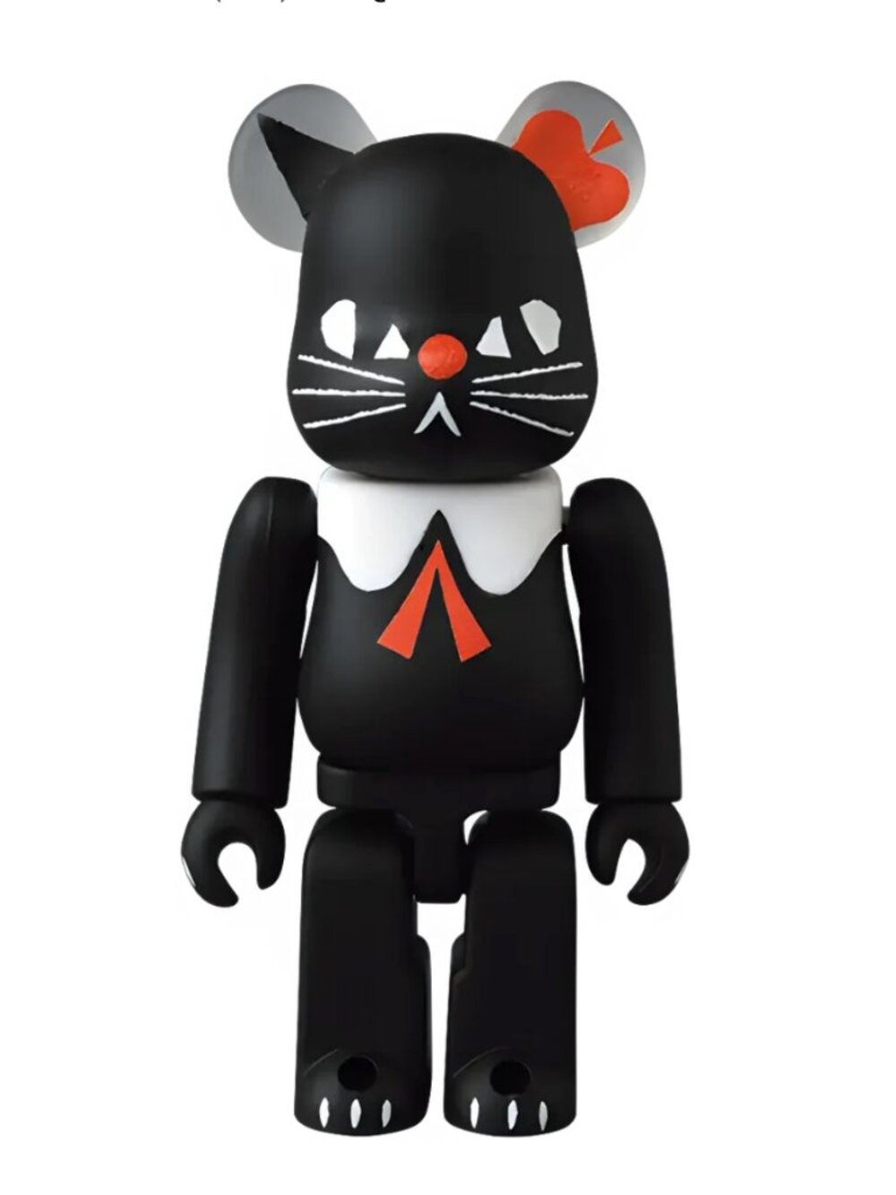 Bearbrick Series 43 Artist Black Cat Kuroneko Medicom Be@rbrick 100% Figure